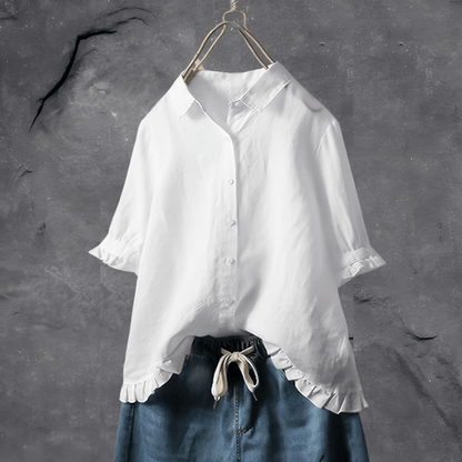CELESTE ELEGANT SPRING SHIRT