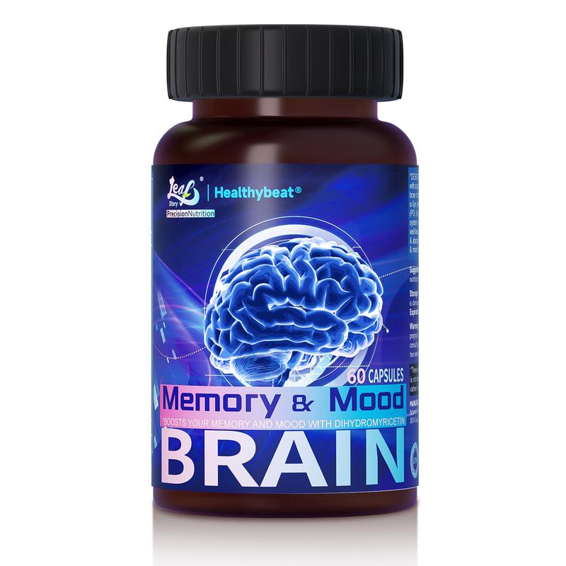 LeafStory Nootropic — Memory & Focus Support | Phosphatidylserine, Dihydromyricetin, Vitamins B6, B12 & Folate