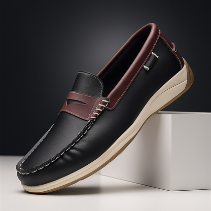 ASHFORD LEATHER LOAFERS