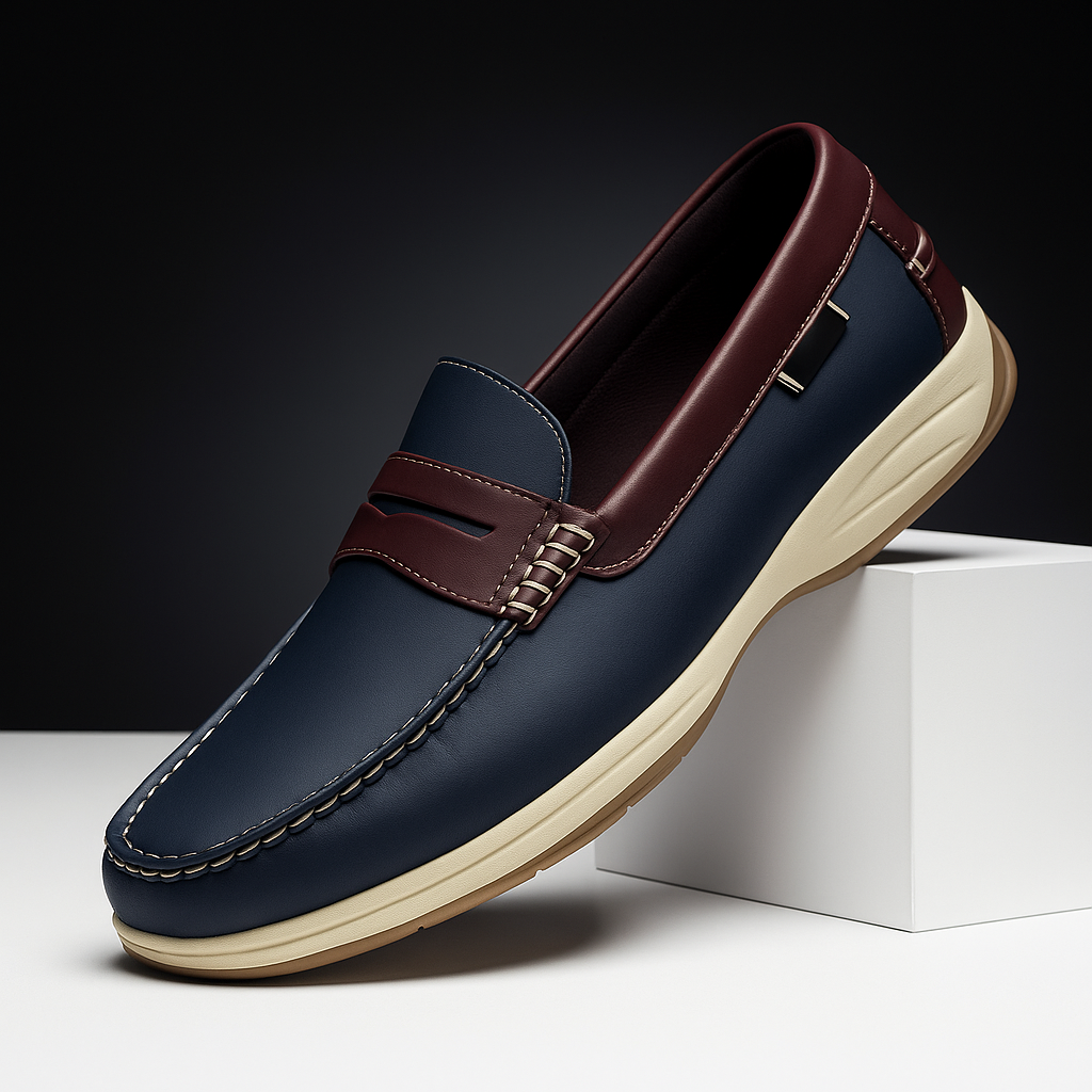 ASHFORD LEATHER LOAFERS