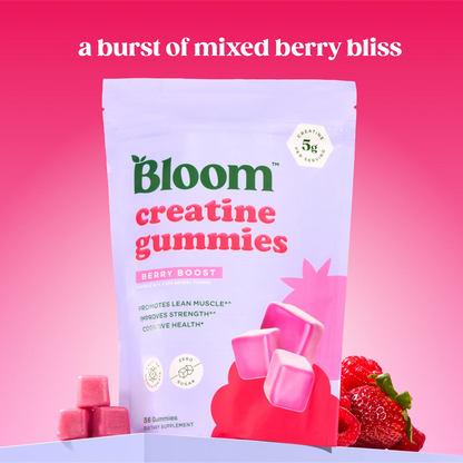 Bloom Nutrition Creatine Gummies — 5 g Creatine Monohydrate per Serving