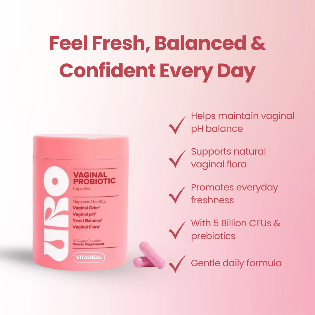 URO – Vaginal Probiotic for Daily Balance