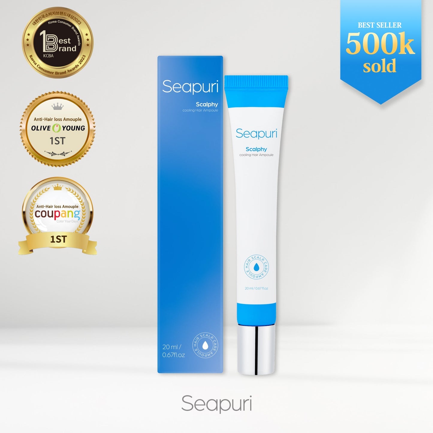 Scalpy™ Cooling Hair Ampoule | Scalp Health & Regrowth