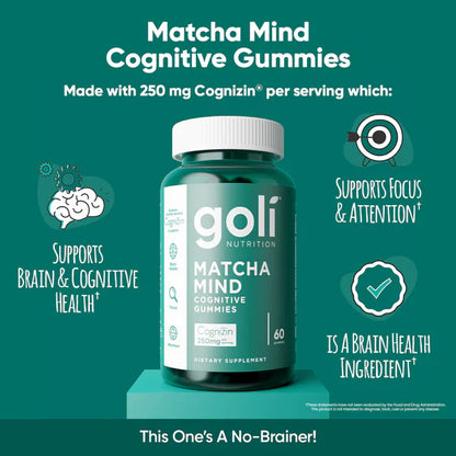 Goli Best-Sellers Trio — Apple Cider Vinegar, Ashwagandha KSM-66® & Matcha Mind (with Cognizin®) | Vitamins D2, B9 & B12 | 3 Bottles