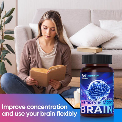 LeafStory Nootropic — Memory & Focus Support | Phosphatidylserine, Dihydromyricetin, Vitamins B6, B12 & Folate