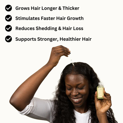 Veganic | Natural Hair Growth Oil Treatment