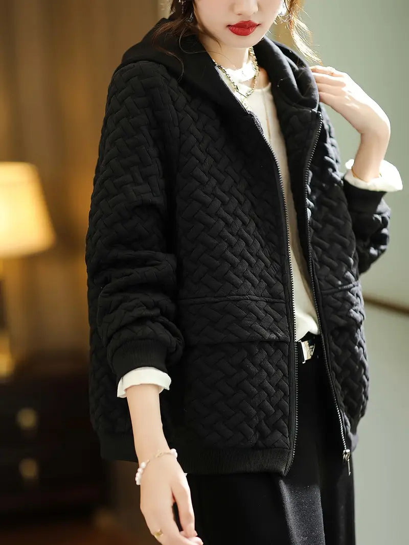 MIRELLE QUILTED HOODIE