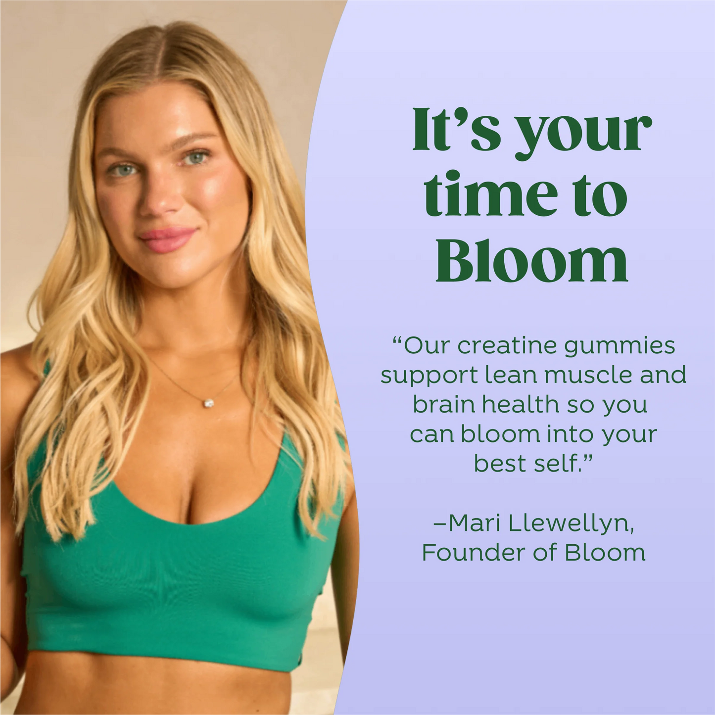 Bloom Nutrition Creatine Gummies — 5 g Creatine Monohydrate per Serving