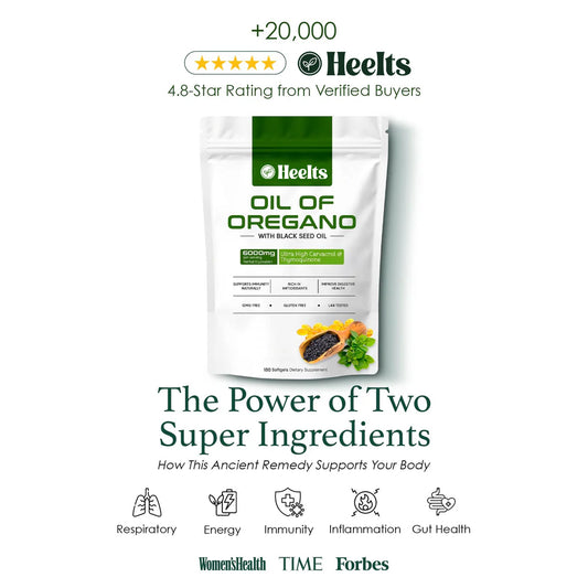 Oil of Oregano & Black Seed® – Immune Support, Digestive Health & Natural Energy Formula