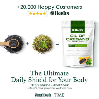 Oil of Oregano & Black Seed® – Immune Support, Digestive Health & Natural Energy Formula