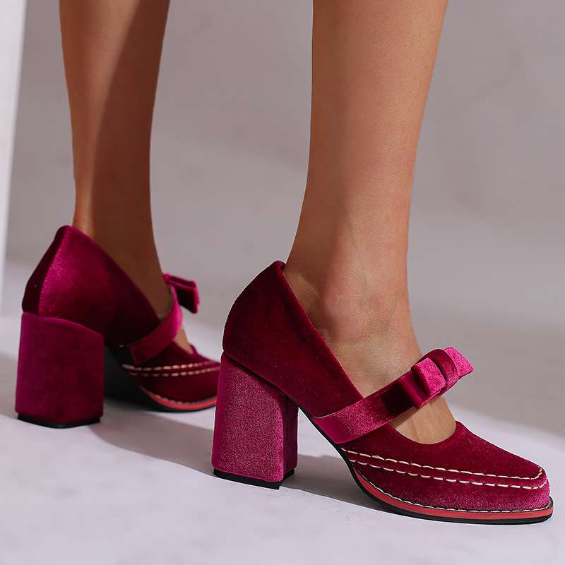 AURELINE VELVET LOAFERS