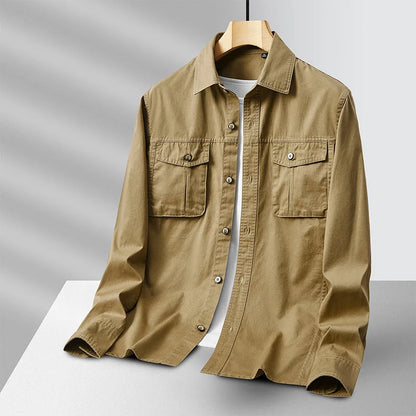 CORBIN CANVAS OVERSHIRT