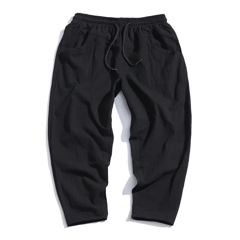 URBAN CROPPED COTTON PANTS