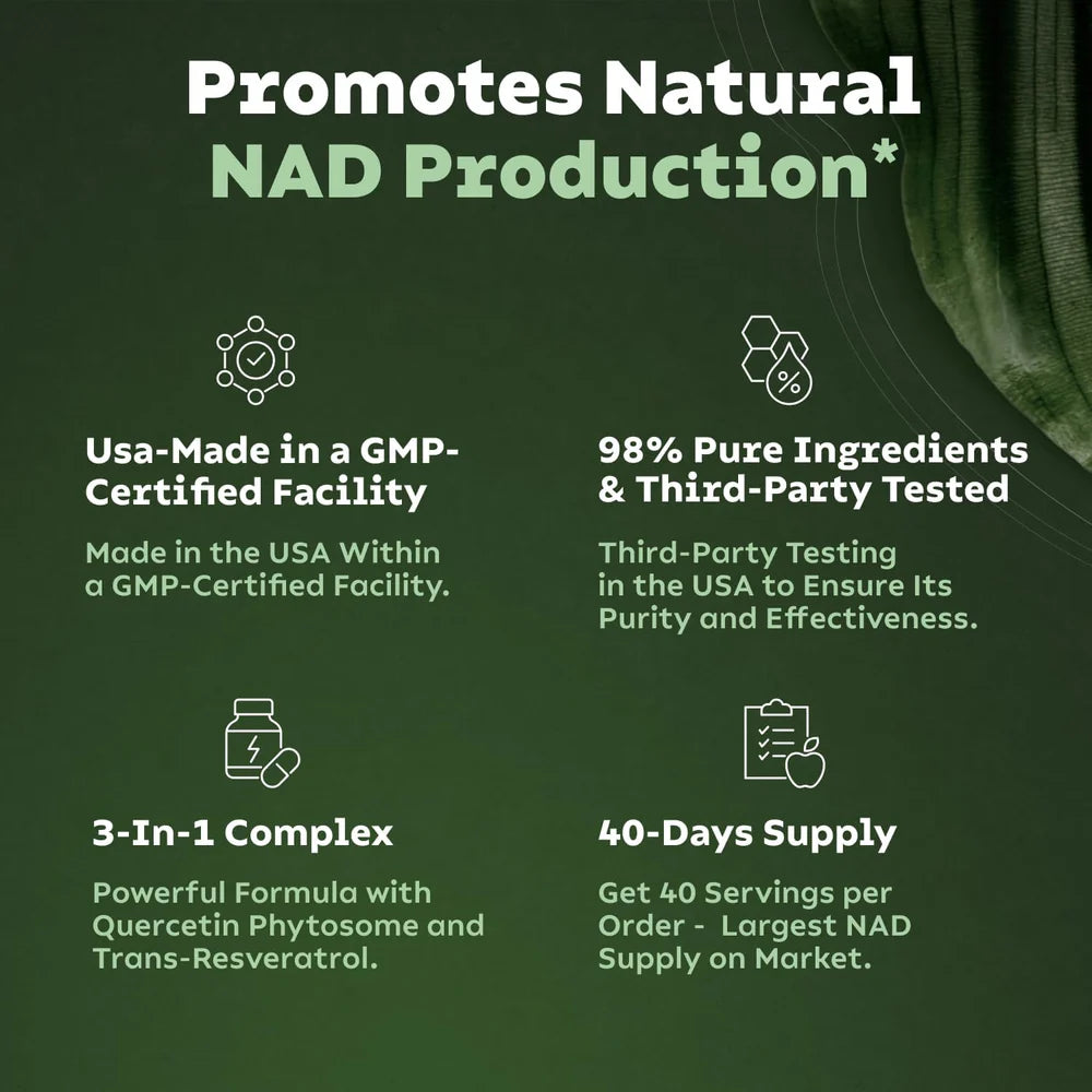NADVital™ | High-Purity NAD+ for Anti-Ageing
