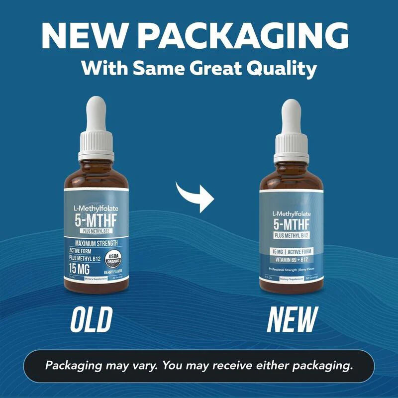 L-Methyl Folate + Methyl B12 | The Drops That Awaken Your Mind and Mood