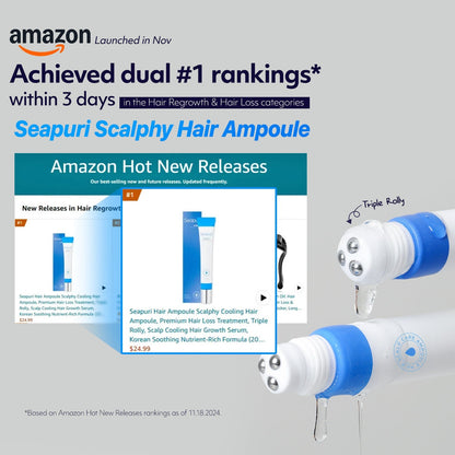 Scalpy™ Cooling Hair Ampoule | Scalp Health & Regrowth