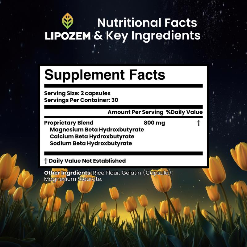 Lipozem | Advanced BHB Formula - Health Care Supplement