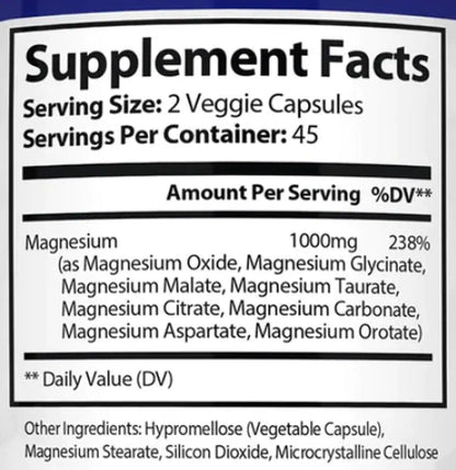 Magnesium Complex – 8-in-1 Elemental Support