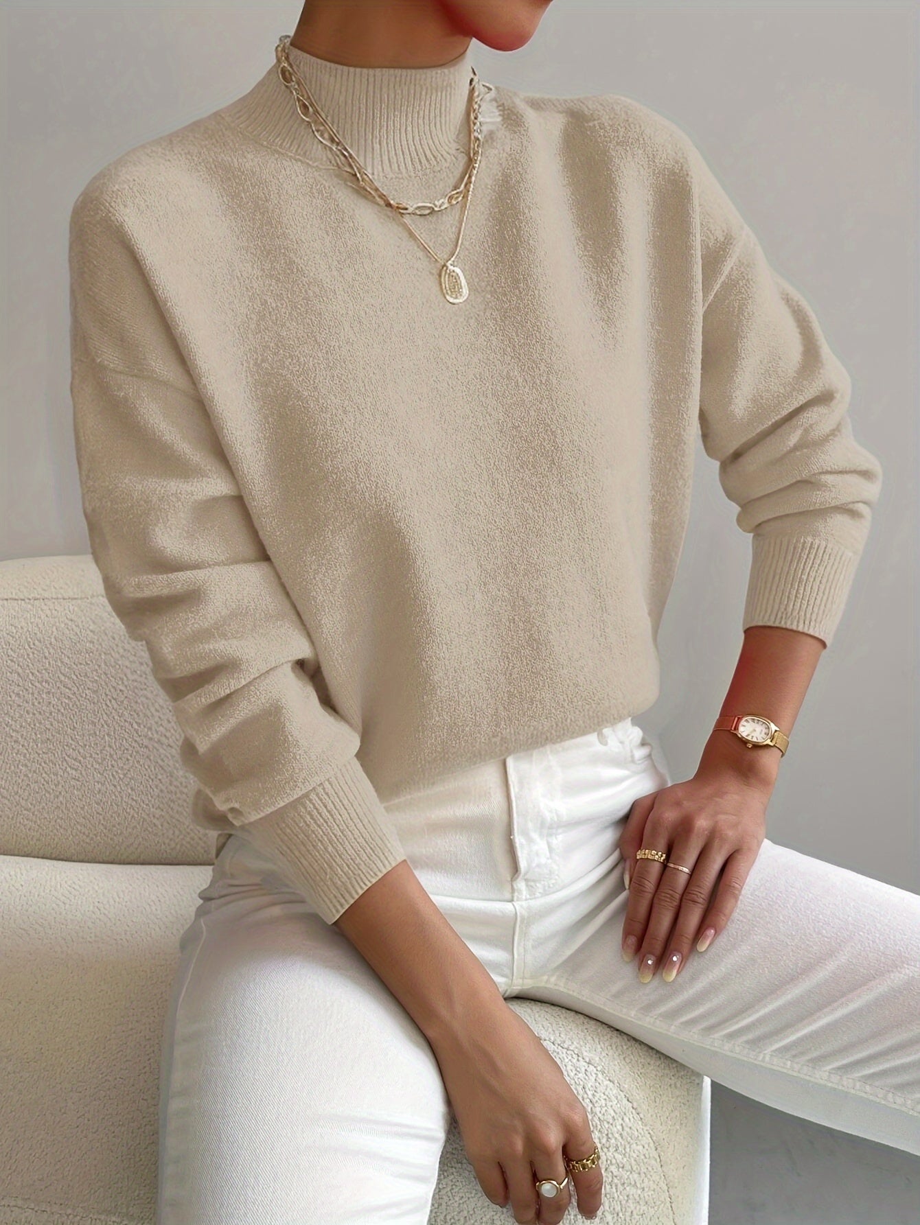 SERAPHINE ROLL NECK JUMPER