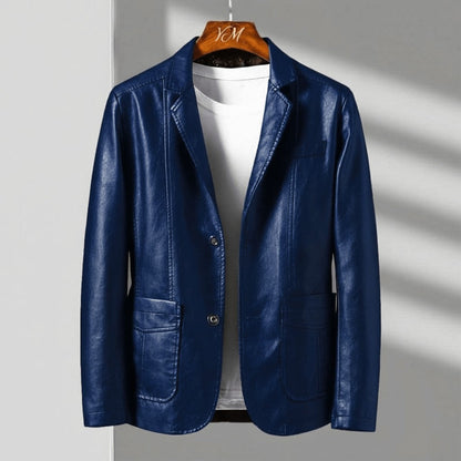 ALESSANDRO LEATHER BLAZER
