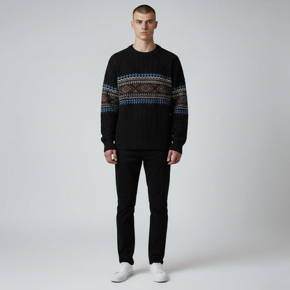 ARVID NORDIC KNIT SWEATER