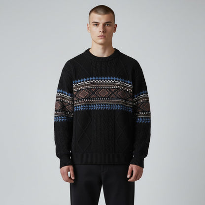 ARVID NORDIC KNIT SWEATER